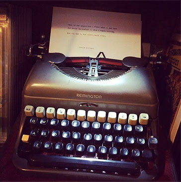 Harlan Ellison's typewriter