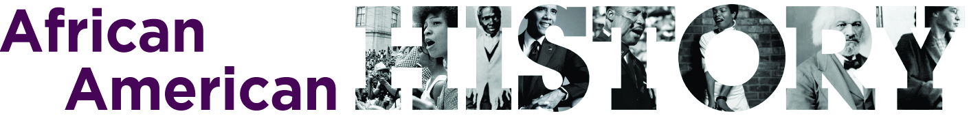 African American history banner African American history banner