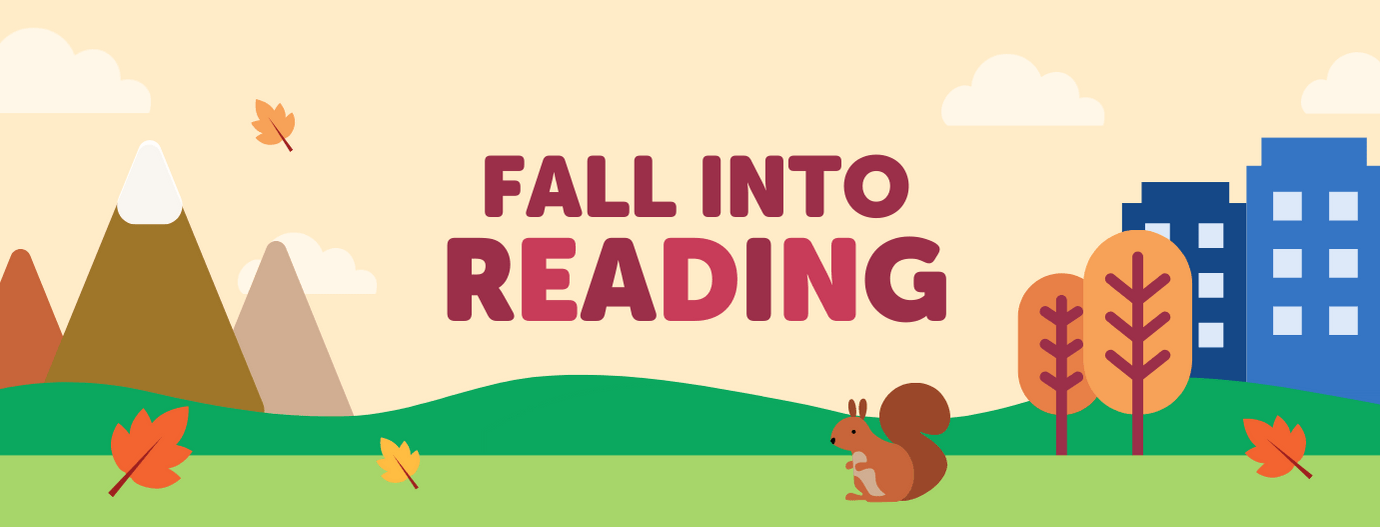 Fall into Reading Banner Fall into Reading Banner