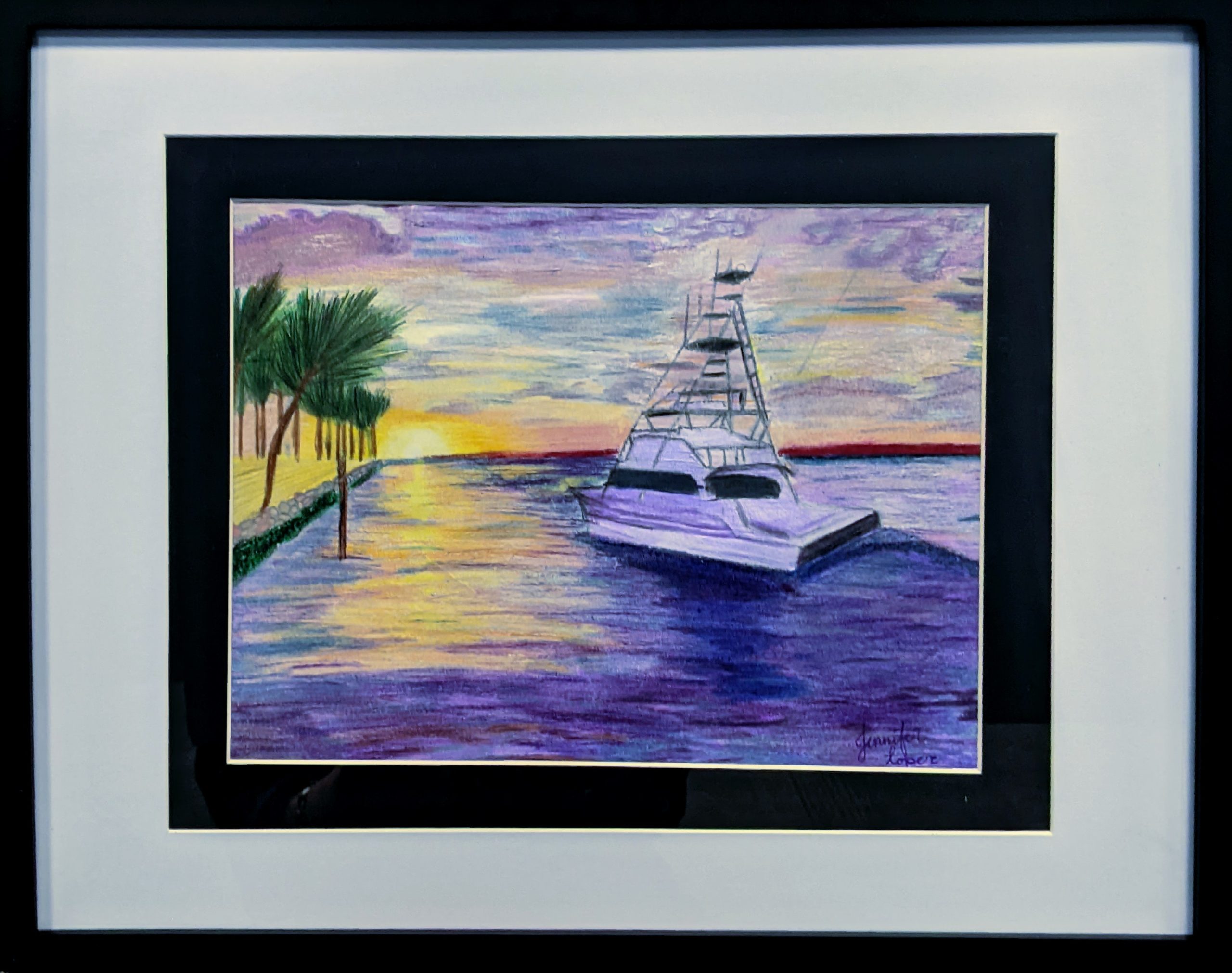 Sunset on the Potomac, Grades 9-10 ,Honorable Mention