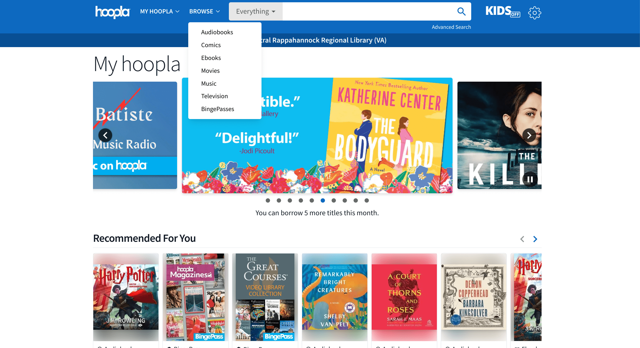 Hoopla - Desktop Hoopla - Desktop