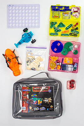 Library of Things : STEM Kit : Snap Circuits: Motion
